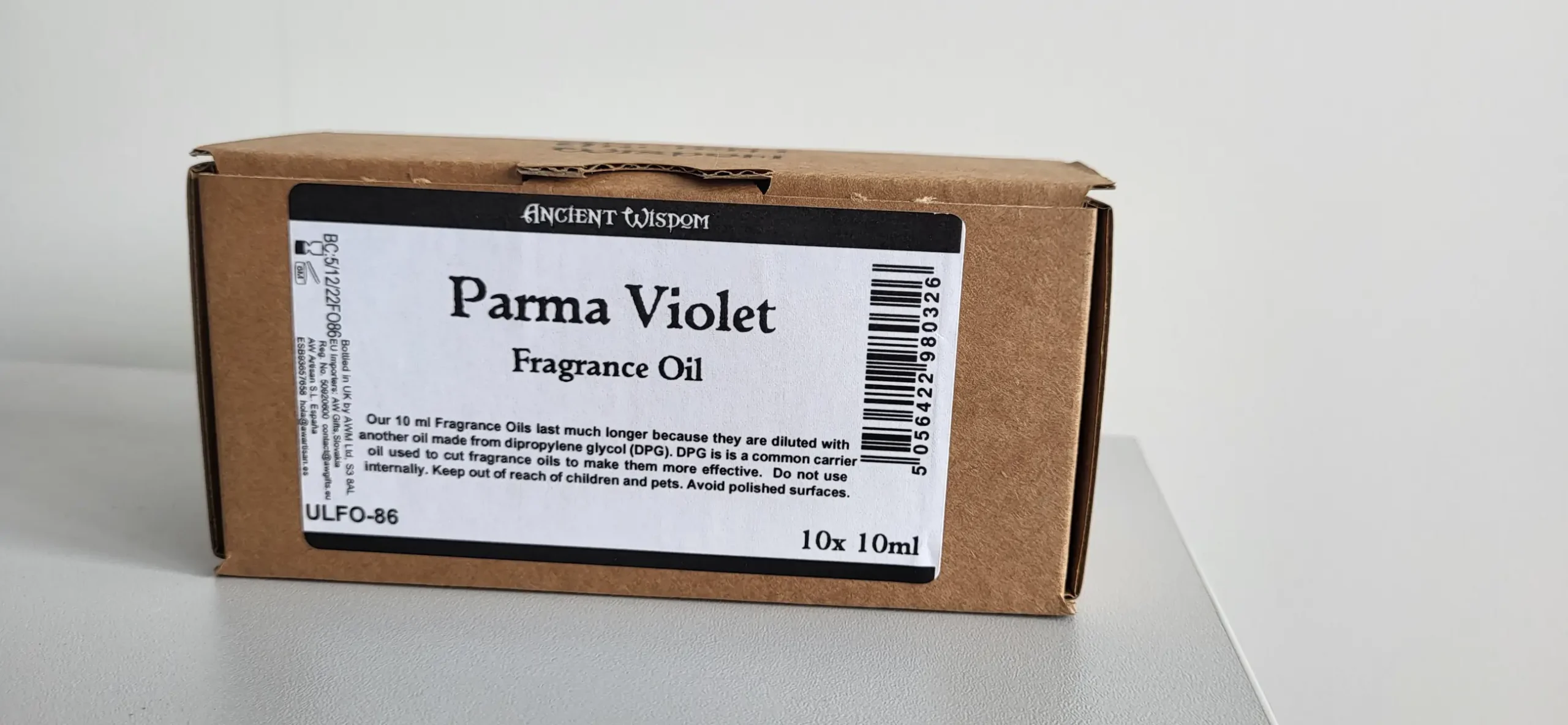 Ancient Wisdom Parma Violet doftolja 10 ml - produktbild 5