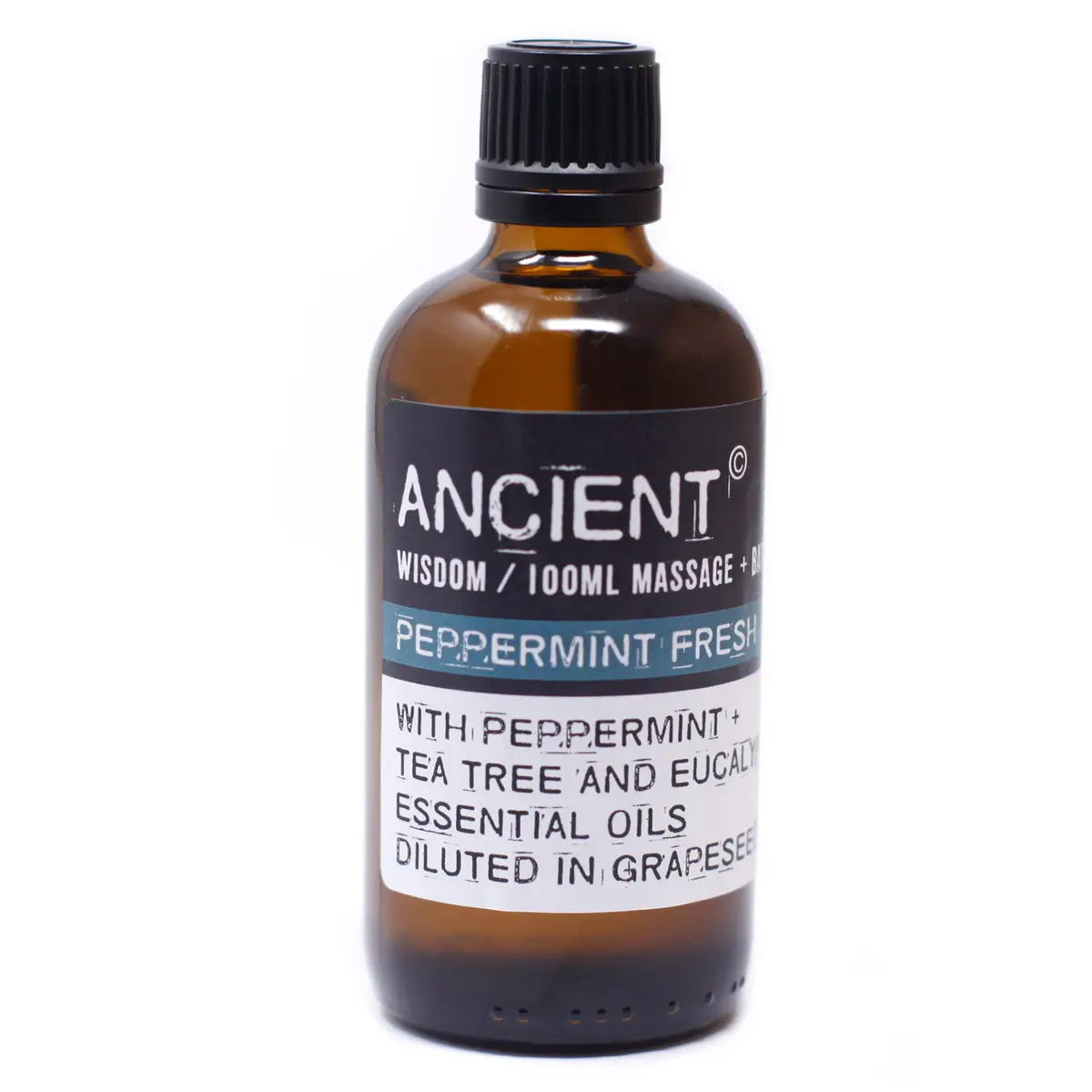 Ancient Wisdom Pepparmyntsdoftande massageolja 100 ml - produktbild 2