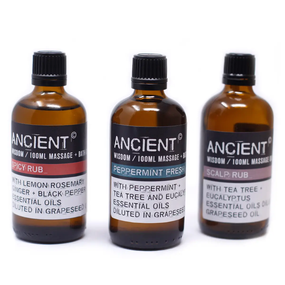 Ancient Wisdom PMT Rescue massage- och badolja 100 ml - produktbild 7