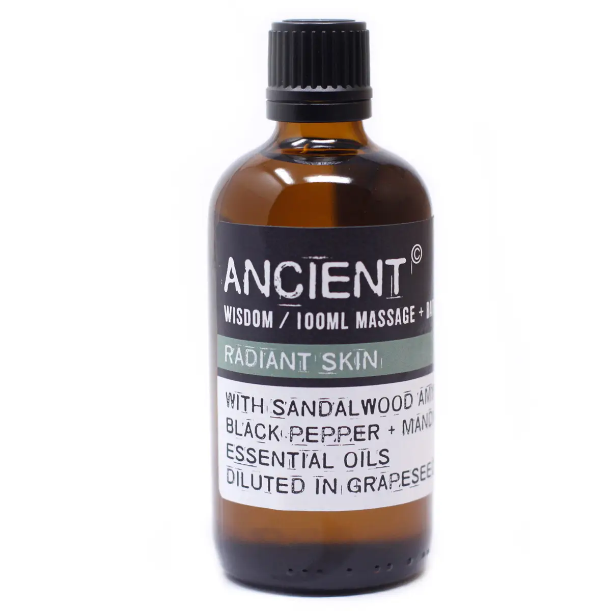 Ancient Wisdom Sandelträ Glow Massageolja 100 ml - produktbild 2
