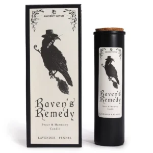 Ancient Witch renande sojavaxljus Ravens' Remedy med lavendel och fänkål - produktbild 5