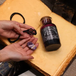 Ancient Witch rengörande badsalt med kristallamulet - produktbild 8