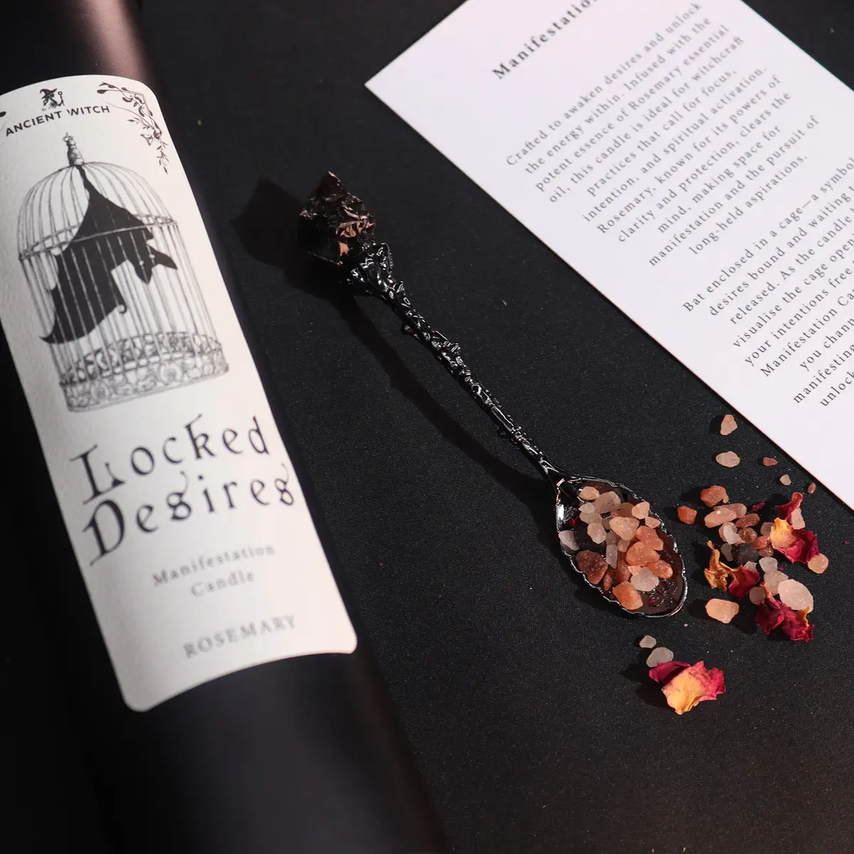 Ancient Witch reningsljus med rosmarindoft - produktbild 3