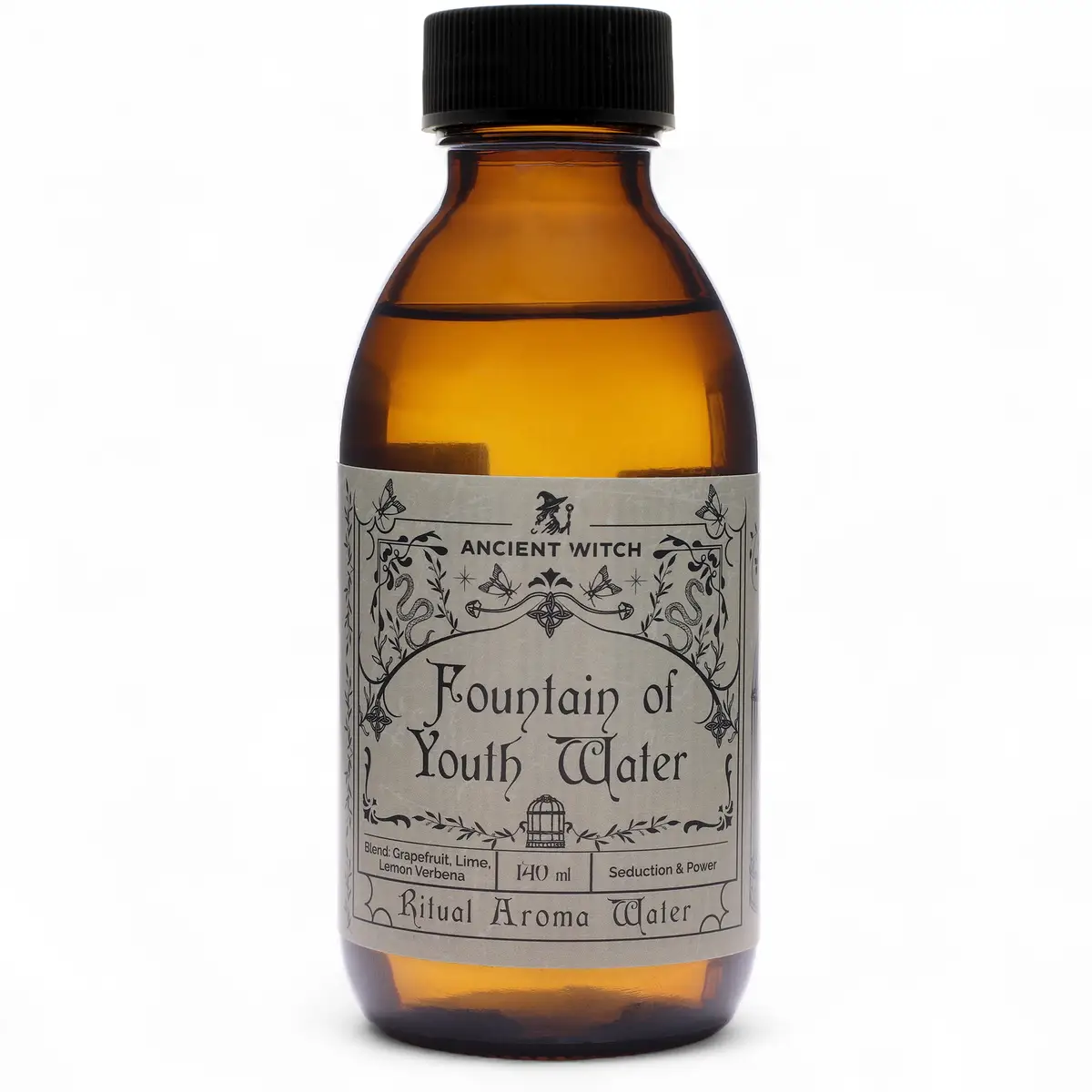 Flaska med Ancient Witch Ritualvatten Fountain of Youth 140 ml