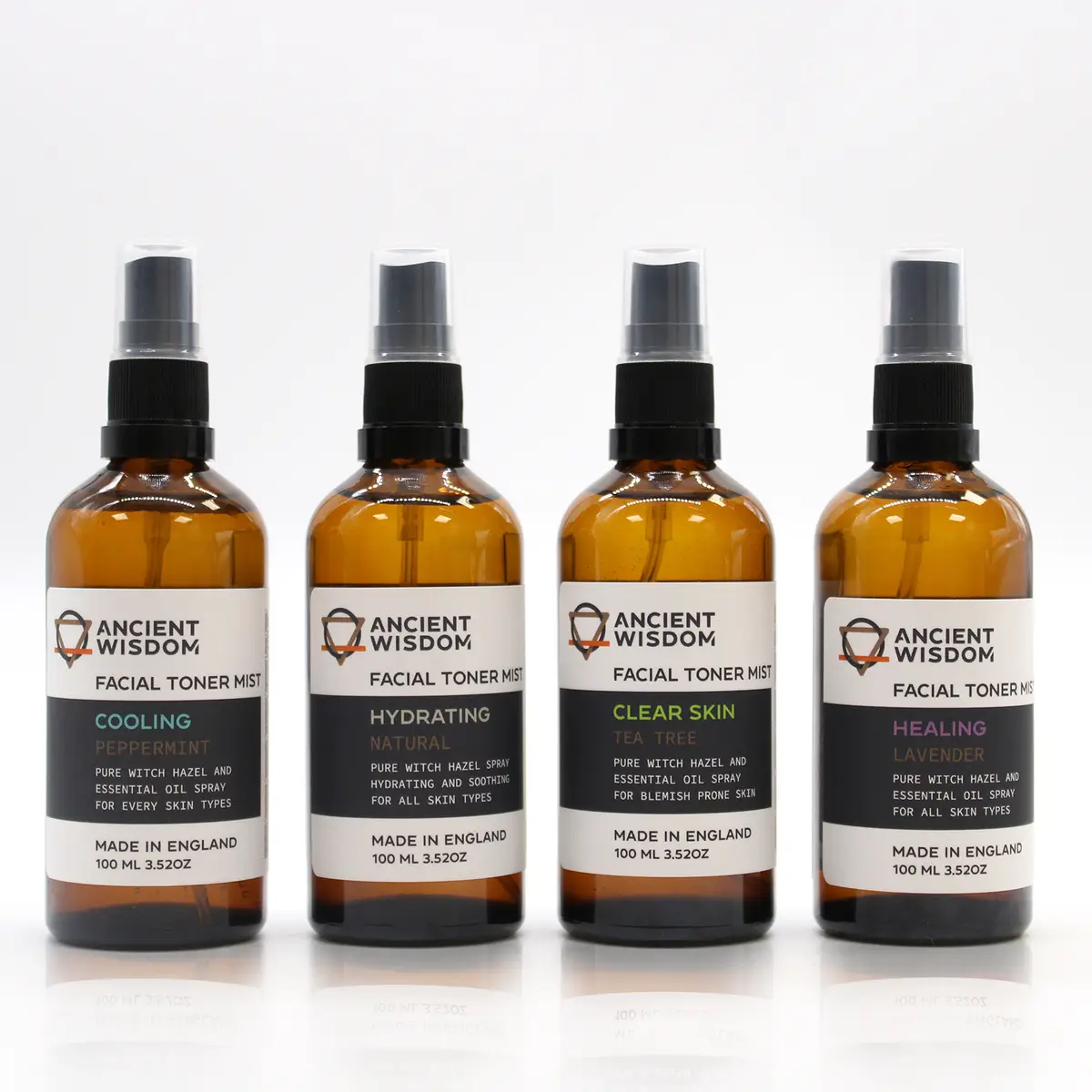 Ansiktsspray med ren trollhassel 100 ml - produktbild 2
