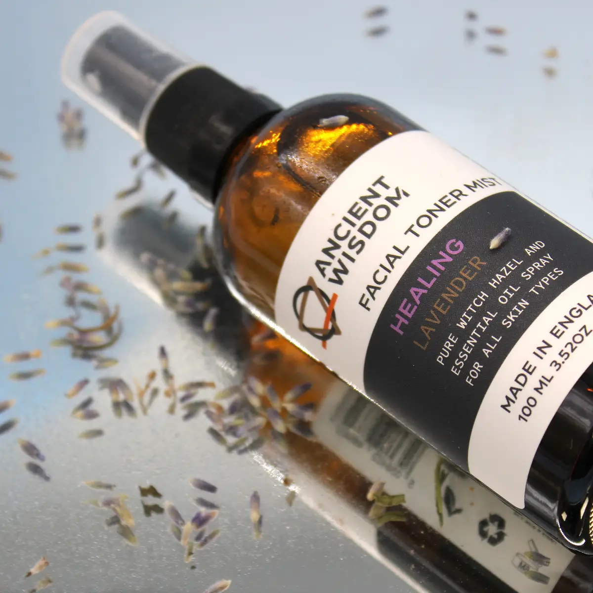 Ansiktsspray med trollhassel och lavendel 100 ml - produktbild 2
