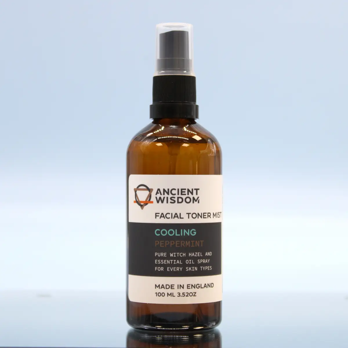 Ansiktsspray med trollhassel och pepparmynta 100 ml - produktbild 3