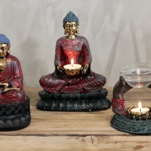 Antik Buddha-staty i klassisk stil - produktbild 3