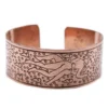 Armband i koppar med tibetanskt Kamasutra-motiv