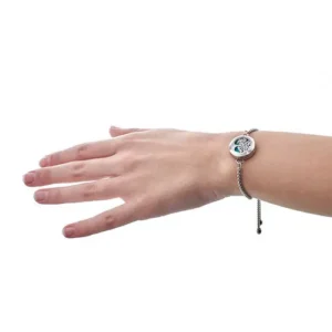 Armband med aromaterapidoft och änglavingar, 20 mm - produktbild 3