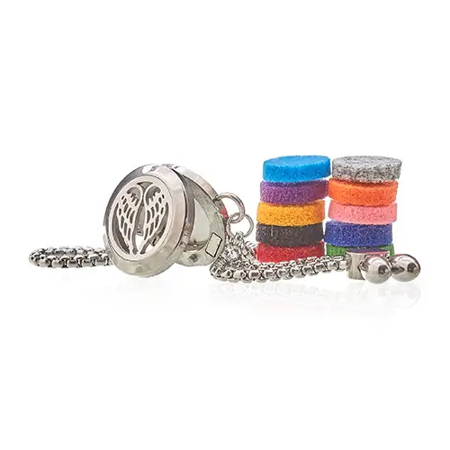 Armband med aromaterapidoft och änglavingar, 20 mm - produktbild 6