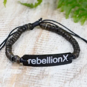 Armband med budskap Rebellion X - produktbild 3