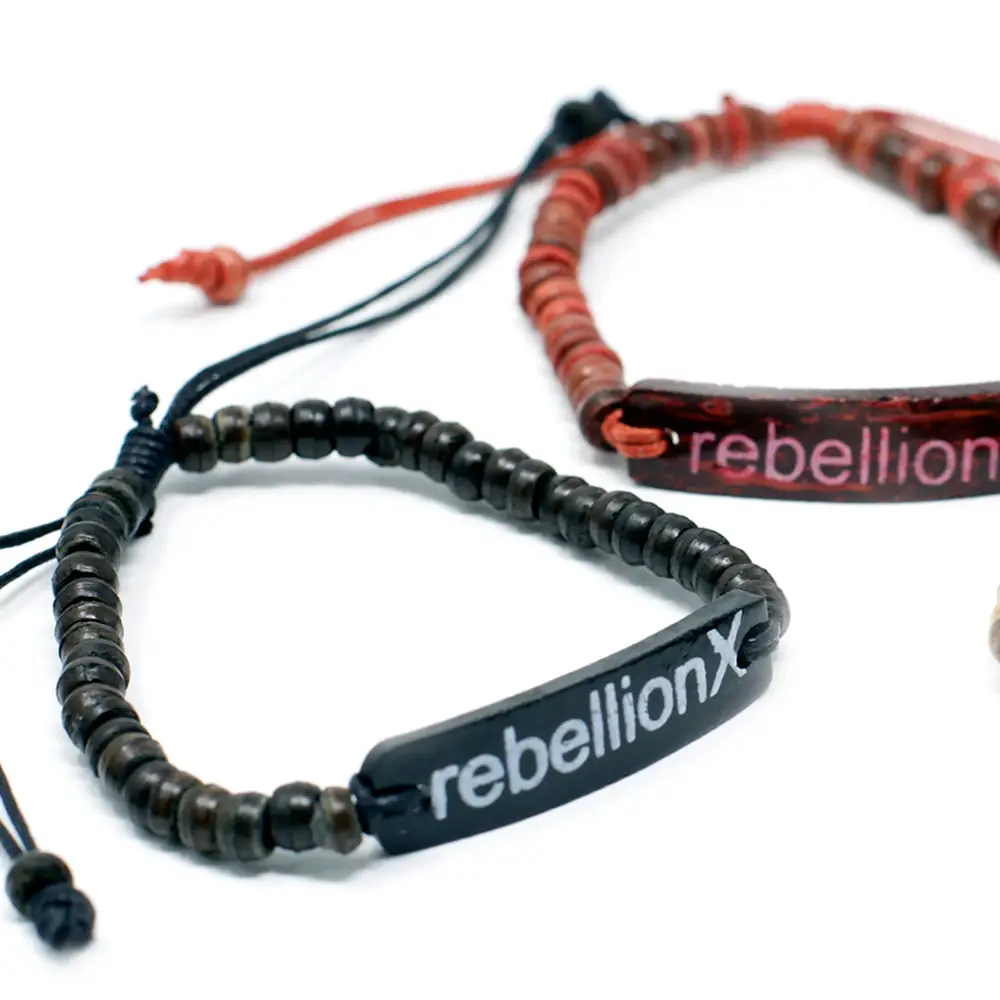 Armband med budskap Rebellion X - produktbild 5
