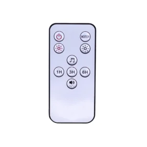 Aromadiffusor med flamm-effekt och fågelsång, svart USB - produktbild 6