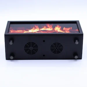Aromadiffusor med flamm-effekt och fågelsång, svart USB - produktbild 7