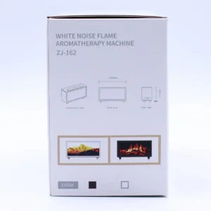 Aromadiffusor med flamm-effekt och fågelsång, svart USB - produktbild 8