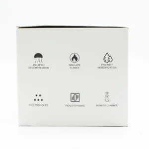 Aromadiffusor med manetliknande puffeffekt och färgskiftande LED - produktbild 7