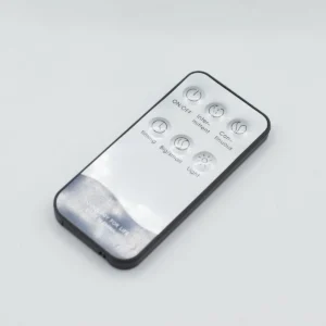 Aromadiffusor med ribbad design och färgskiftande LED-ljus - produktbild 4