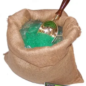 Aromaterapeutiskt badsalt med lavendel, apelsin och basilika i jutesäck 7 kg - produktbild 2
