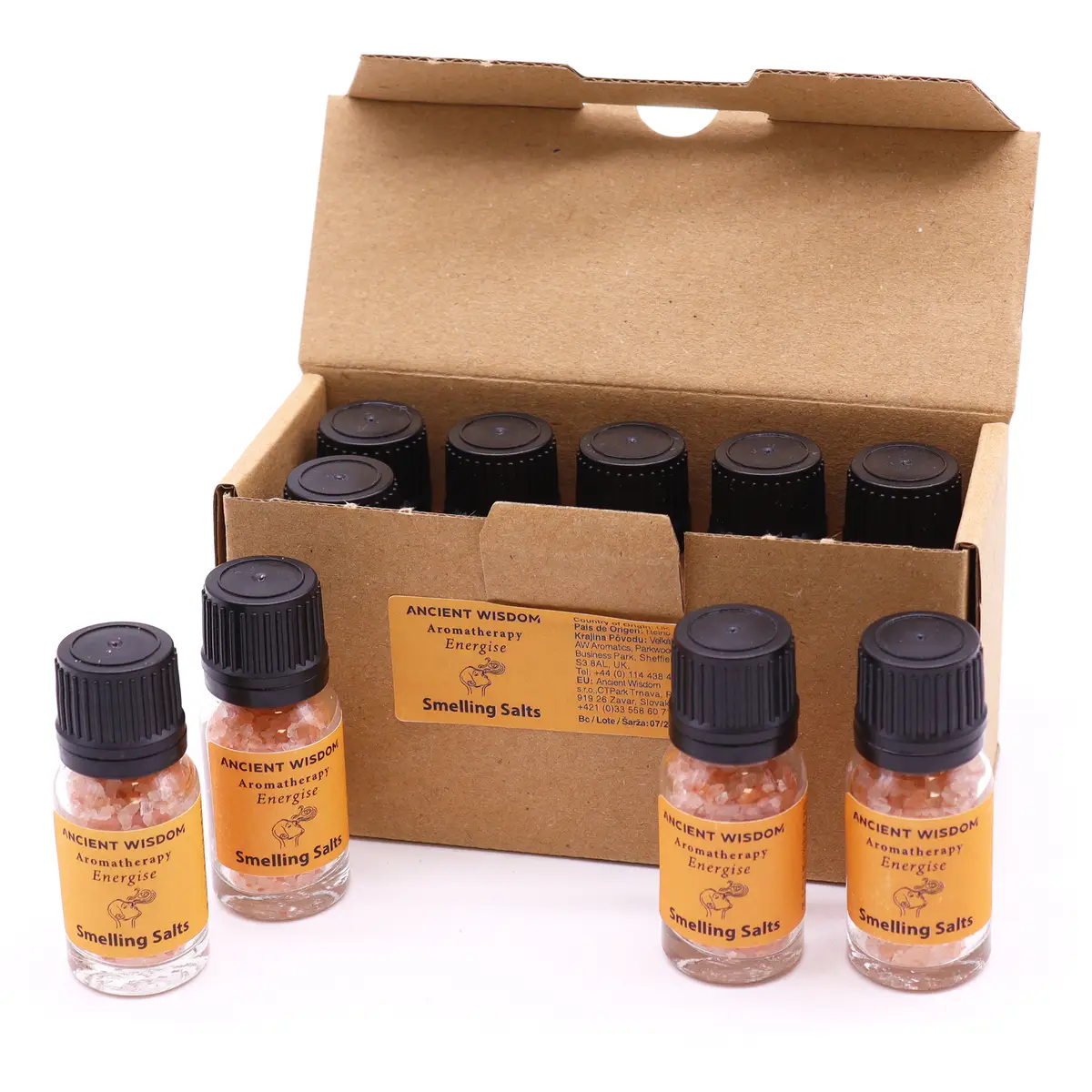 Aromaterapi doftsalt Energise med citrus och Himalayasalt - produktbild 4