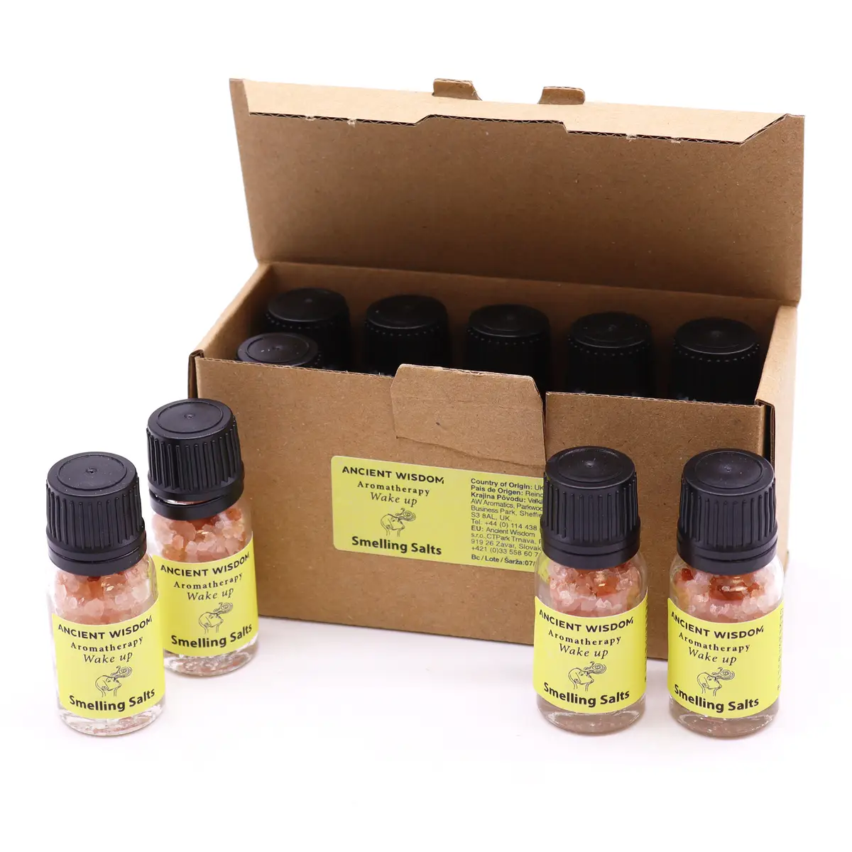 Aromaterapi doftsalt Wake Up med eteriska oljor - produktbild 4