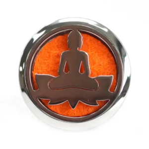 Aromaterapi doftspridare för bil med lotus- och buddhamotiv, 30 mm - produktbild 7