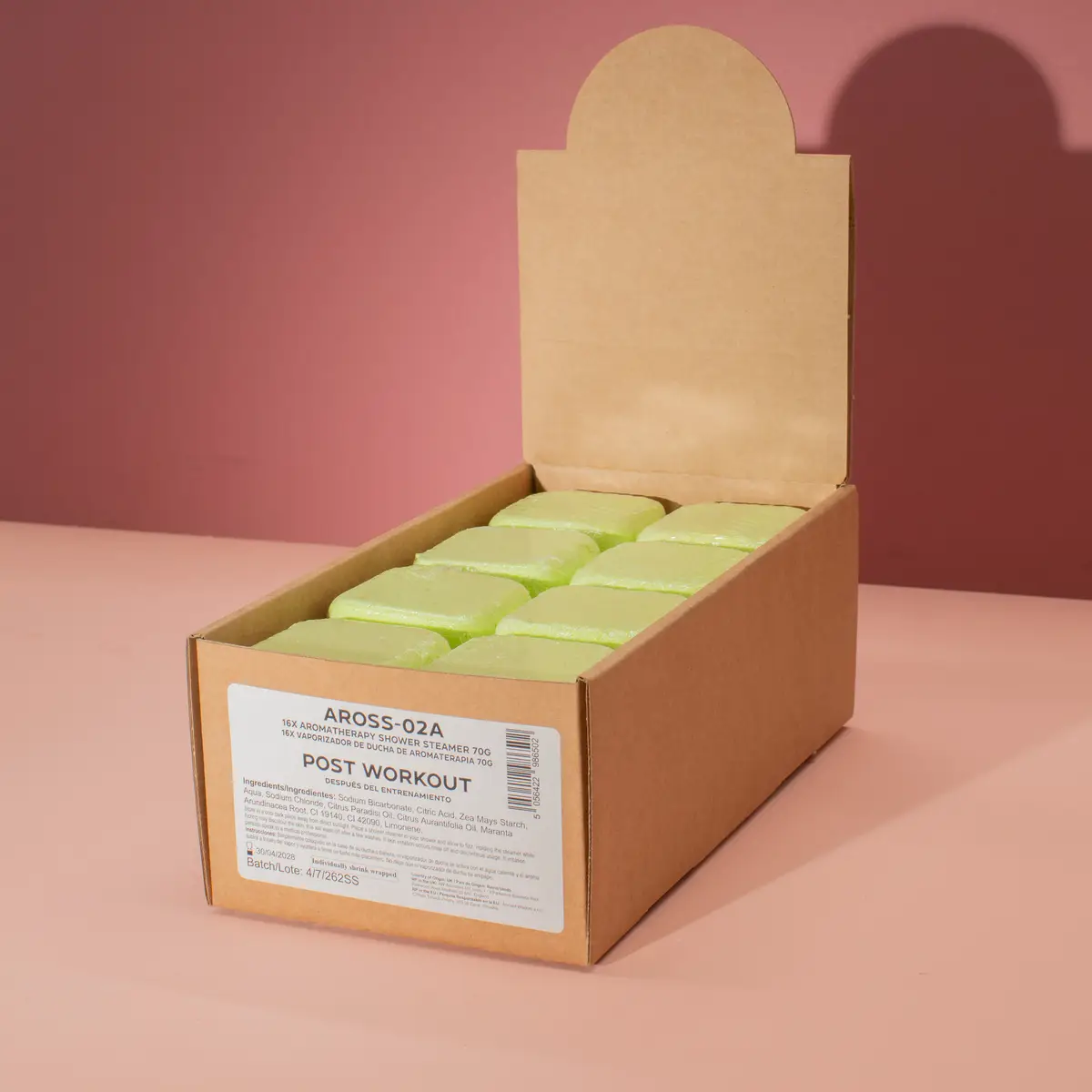 Aromaterapi duschångare 80 g – efter träning - produktbild 4