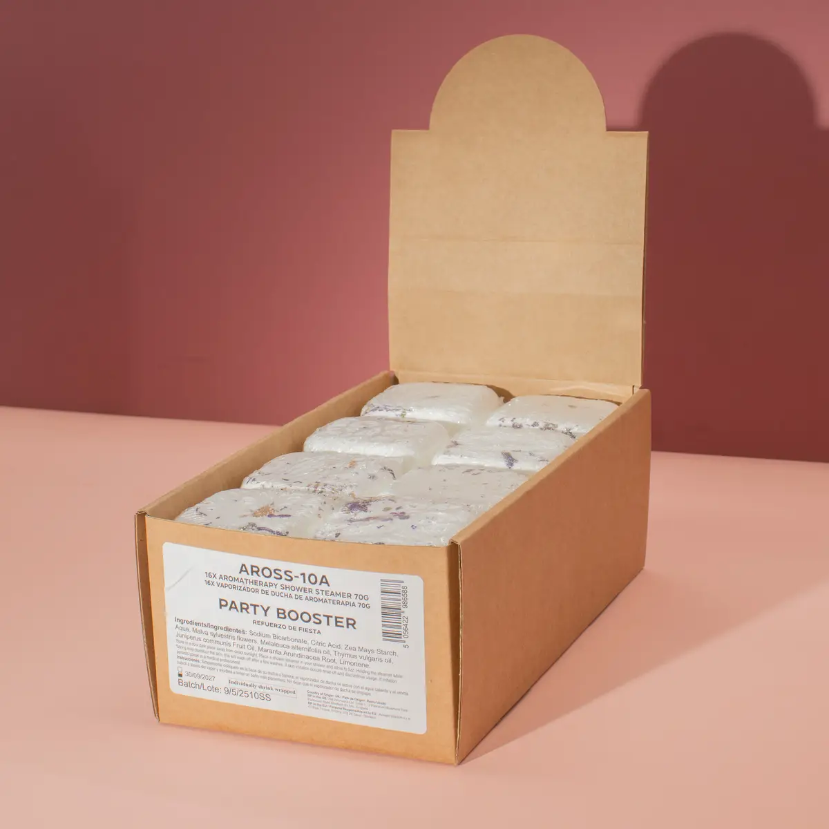 Aromaterapi duschångare 80 g - Party Booster - produktbild 4