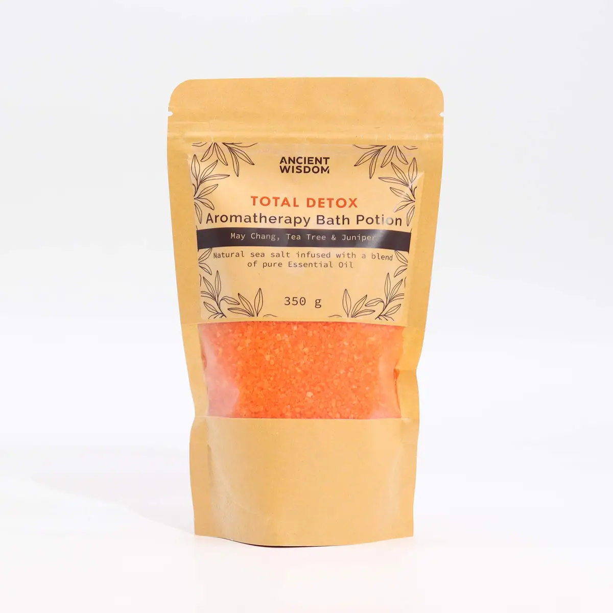 Aromaterapibadsalt Total Detox 350g i kraftpåse - produktbild 2
