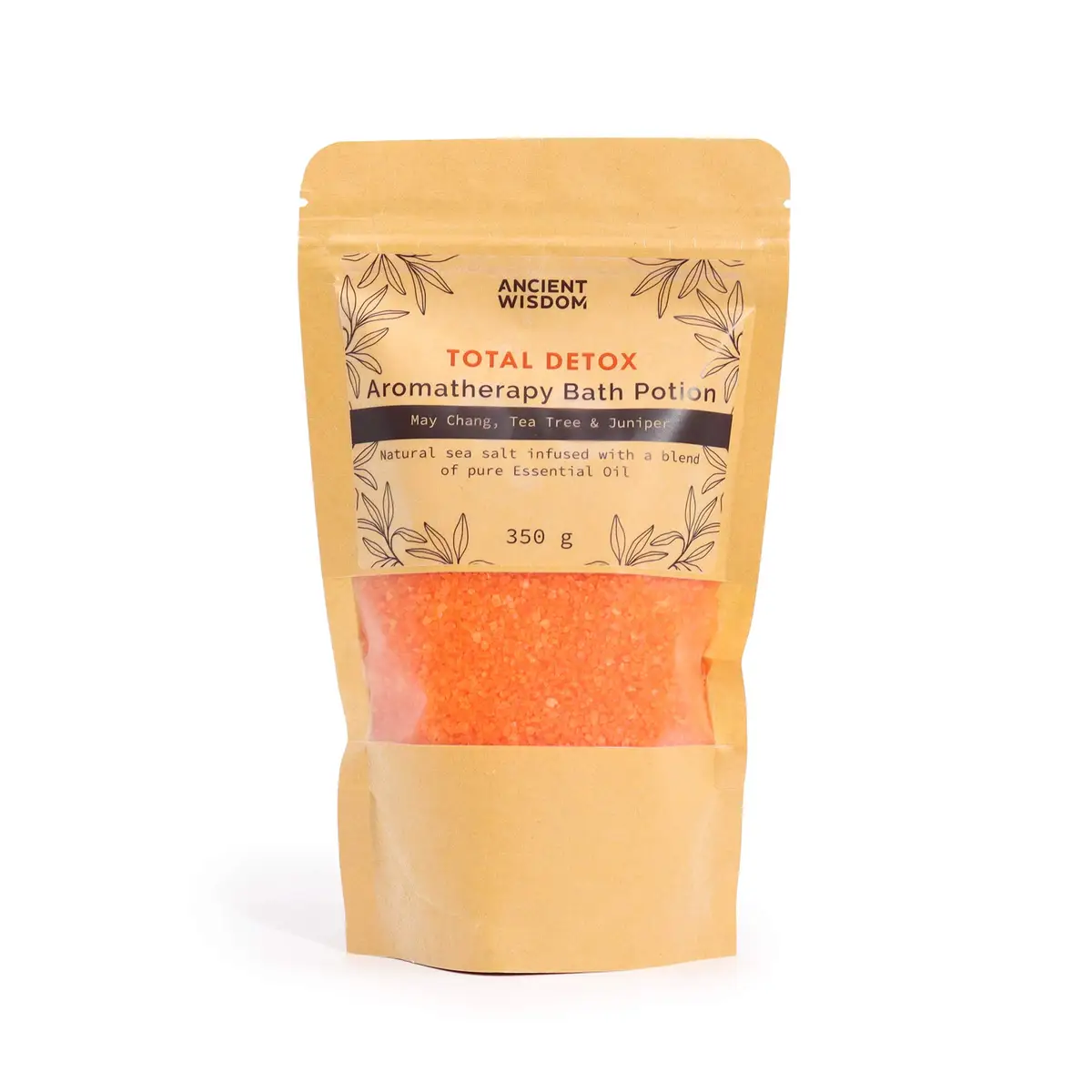 Aromaterapibadsalt Total Detox 350g i kraftpåse - produktbild 3