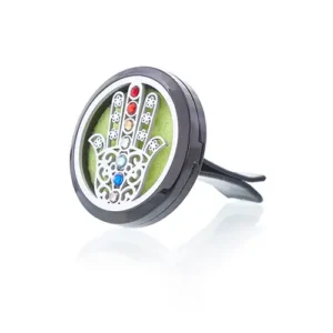 Aromaterapidosftspridare för bil med Hamsa-design 30 mm - produktbild 6