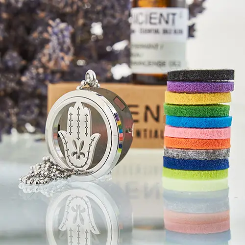 Aromaterapihalsband Handen av Fatima 30 mm - produktbild 3
