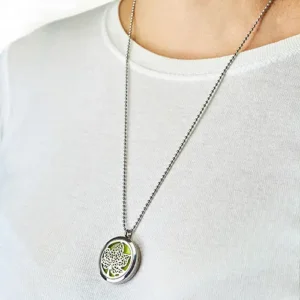 Aromaterapihalsband med OM-chakra, 30 mm - produktbild 6