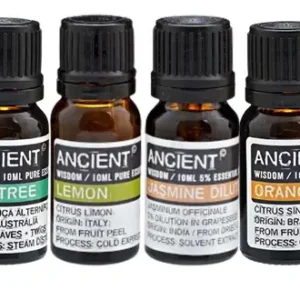 Aromaterapilåda i mangoträ för 12 flaskor eteriska oljor 10 ml - produktbild 2