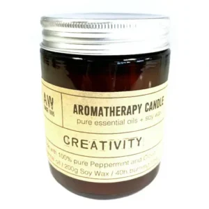 Aromaterapiljus i sojavax 200g – Kreativitet - produktbild 2