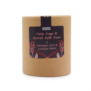Aromaterapiset med badbomb, Himalayasalt och lavendelblommor - produktbild 4