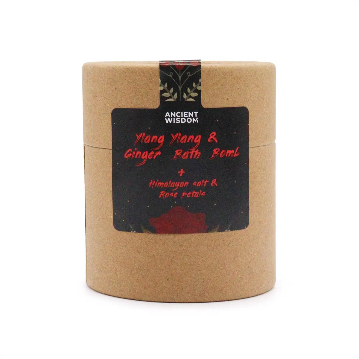 Aromaterapiset med badbomb, Himalayasalt och rosenblad - produktbild 4