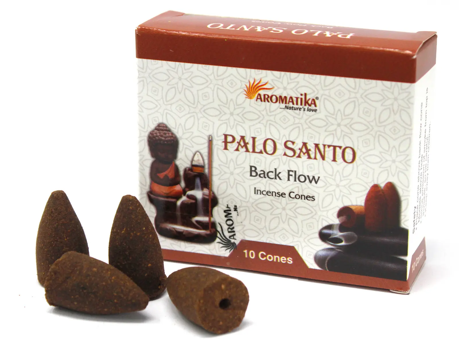Aromatika Backflow Rökelsekoner med Palo Santo - produktbild 4
