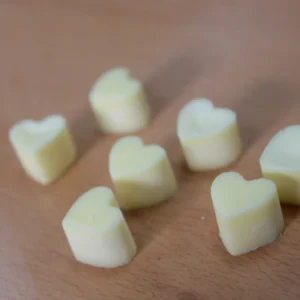 Aromatiska sojavaxsmältor med muskot och citron i glasburk - produktbild 4