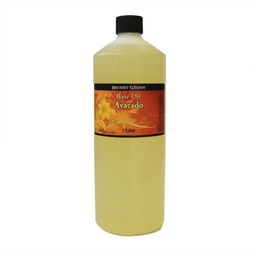 Flaska med avokadoolja basolja 1 liter