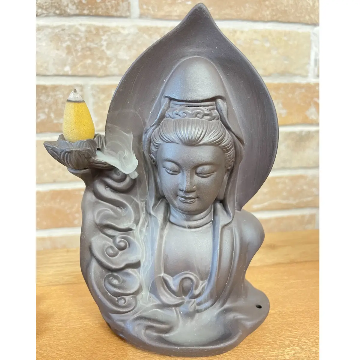 Backflow-rökelsehållare med Buddha-motiv - produktbild 2