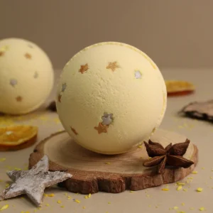 Badbomb Julstjärna med marsipandoft - produktbild 2
