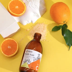 Badsalt med vitamin C och rosenolja 360 g - produktbild 3