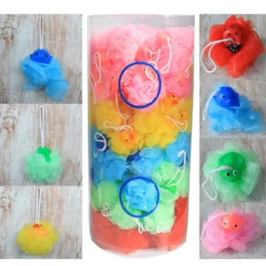 Badsvampar med djurmotiv 5-pack - produktbild 7