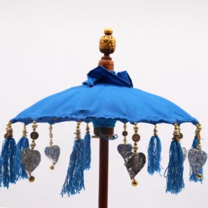 Bali Heminredning Parasoll i bomull turkos 40 cm - produktbild 6