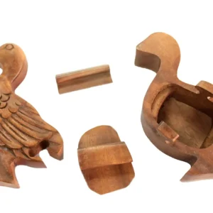 Bali Magic Box i trä med ankform - produktbild 2