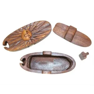 Bali Magic Box i trä med solmotiv - produktbild 2