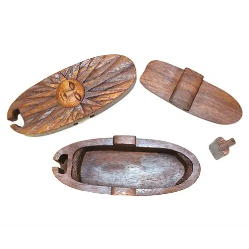 Bali Magic Box i trä med solmotiv - produktbild 2