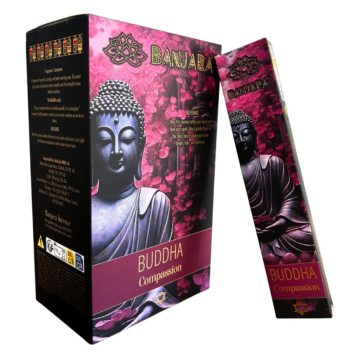 Banjara Buddha Rökelsepinnar Compassion - produktbild 2