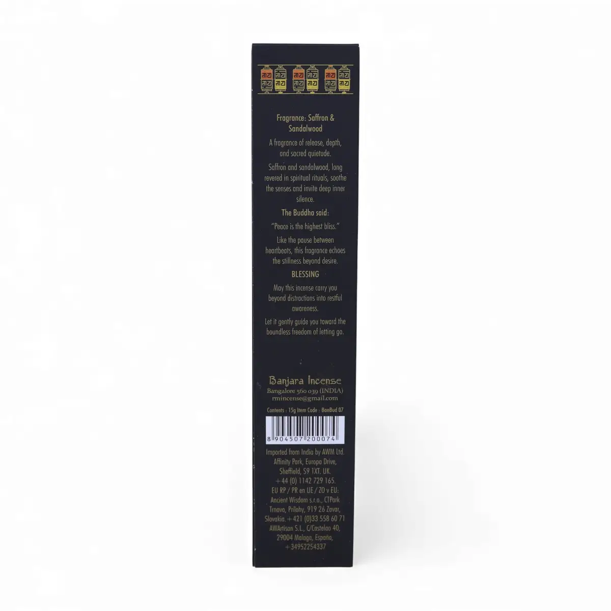 Banjara Buddha Rökelsepinnar Nirvana - produktbild 3